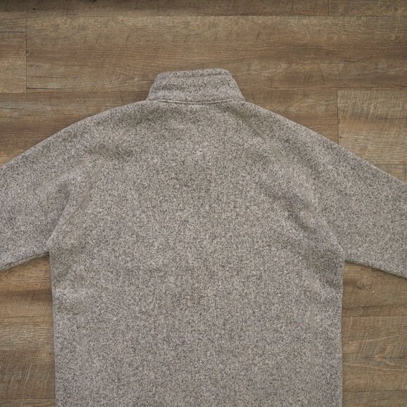 Patagonia Grey Quarter Zip Better Sweater sz L - Picture 8 of 8